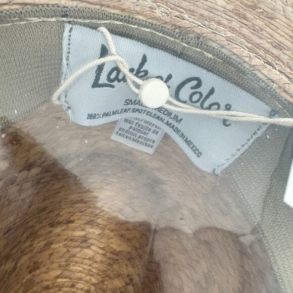 Lack Of Color Palma Wide Fedora Hat Tan NWT - Picture 3 of 7
